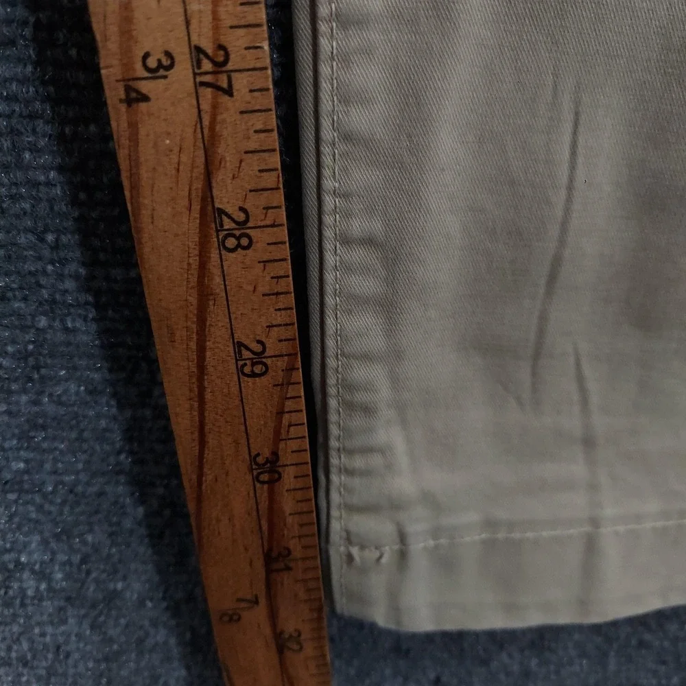 American Eagle Pants Mens Fits 33x32 Beige Loose‎ Lived-In Khakis Flex Stretch